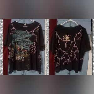 ⚡Vintage USA Thunder Leader of the Pack Wolf Shirt⚡